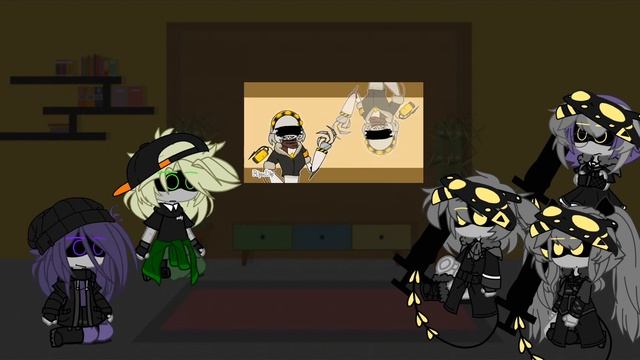 | Past Murder Drones react to their Future | Part 5! | смотреть онлайн