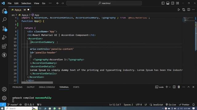 How To Use Material UI Accordion Component In React Tutorial #16 | Material UI V5 | Urdu/Hindi смотреть онлайн