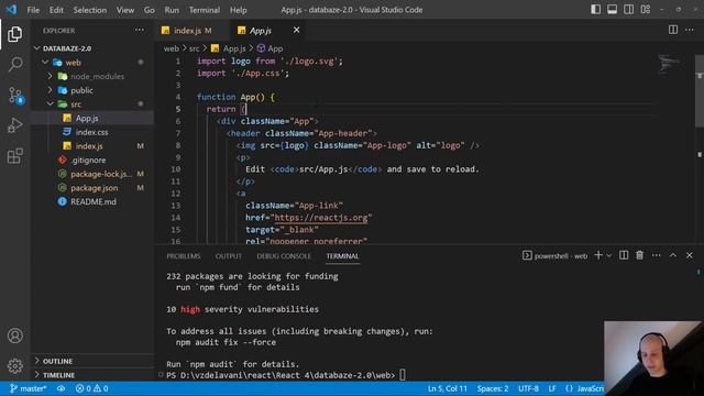 32. React 3 - Databáze firebase 2 - založení nového projektu смотреть онлайн