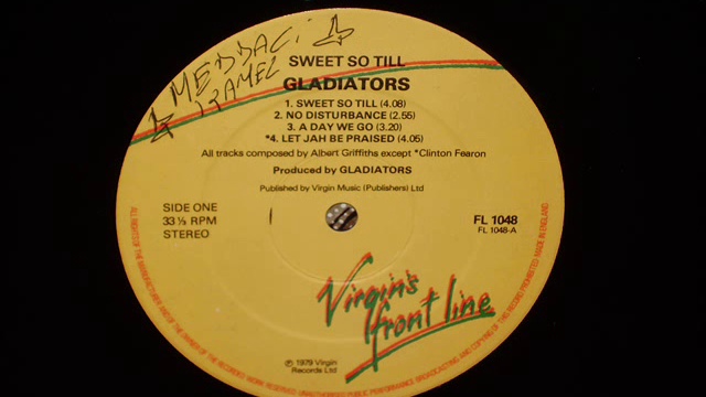 THE GLADIATORS - NO DISTURBANCE смотреть онлайн