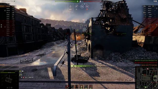 AMX 12 t \ world of tanks \ 13 ФРАГОВ \ смотреть онлайн