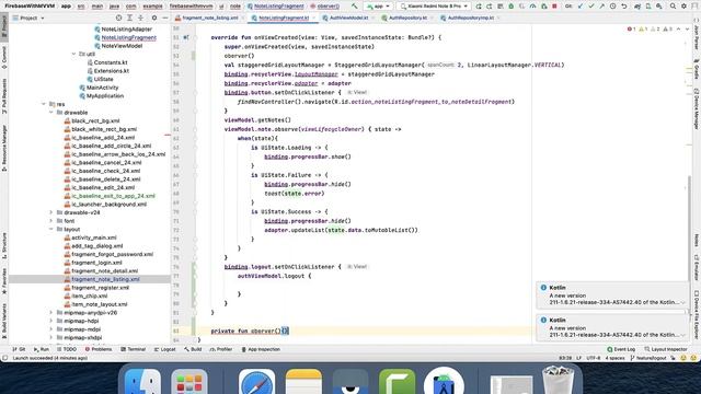 Logout | Firebase | Firestore | MVVM | Github | Android | Kotlin смотреть онлайн