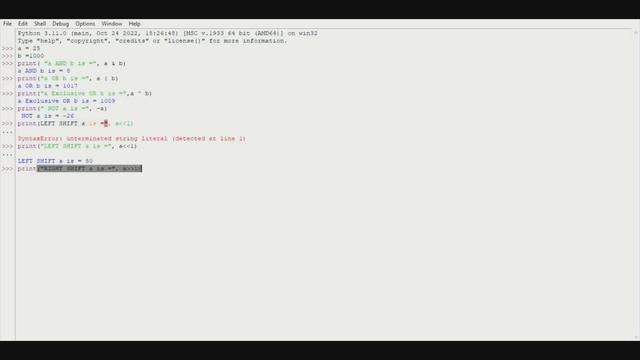 Python tutorial for beginners #3 - Python Bitwise Operators смотреть онлайн