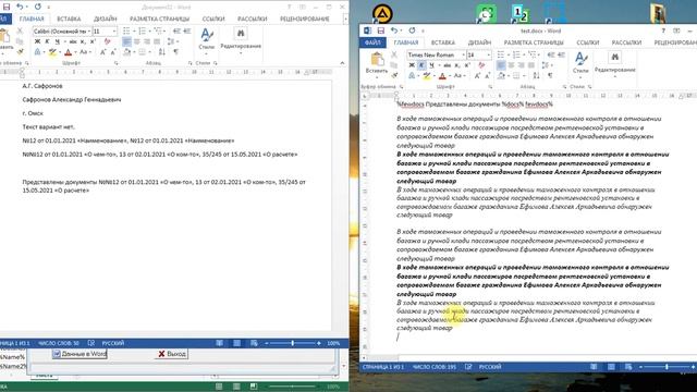 ProtokolAuto. Создание дела об АП и шаблона. смотреть онлайн