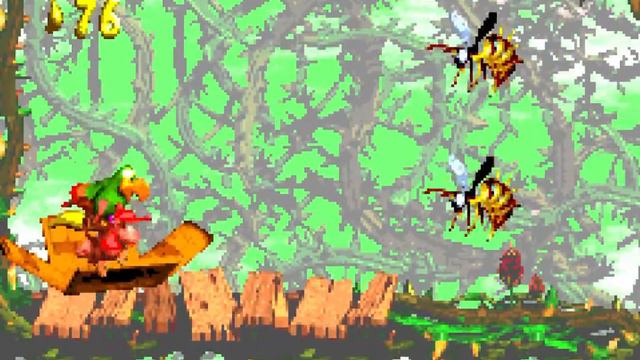 Donkey Kong Country 2 (GBA): Bramble Scramble [1080 HD] смотреть онлайн