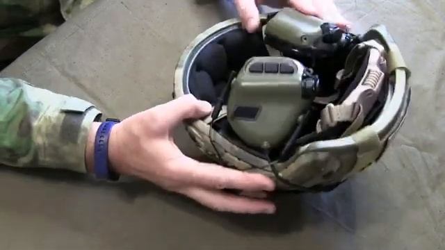 Апгрейд баллистического шлема MILITECH. Ставим активные уши Earmor M31 +чехол EMERSON.