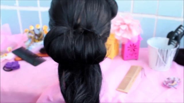 Вечерняя прическа своими руками смотреть онлайн