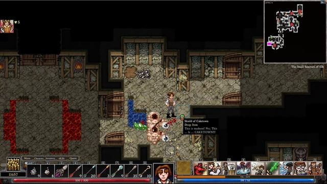 Dungeons of Dredmor has awesome items. смотреть онлайн