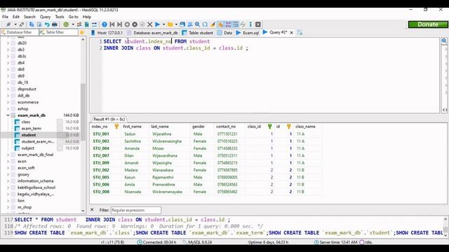 DBMS Question Session Task No 19 | 1st Year | Semester 01 | Java Institute | A.J.A.SAAJITH смотреть онлайн