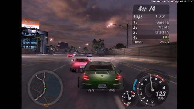 Need for Speed Underground 2 (ps2) no Aether SX2 mobile Editions смотреть онлайн