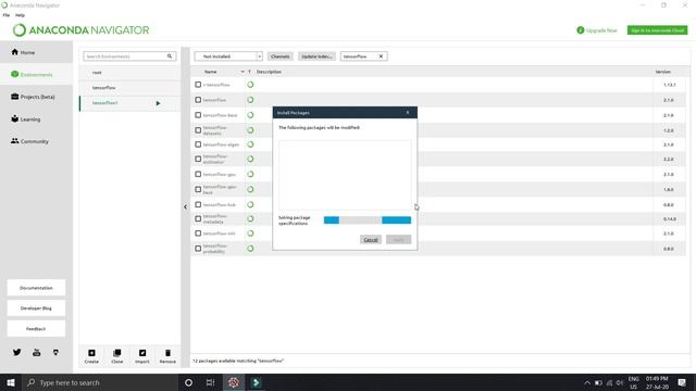 Easy way to Install TensorFlow & Kera’s in Jupyter Notebook (Anaconda Navigator) 2020 смотреть онлайн