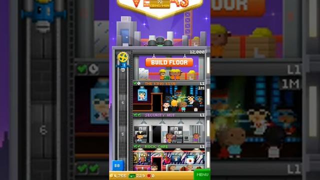 Tiny tower vegas!!! смотреть онлайн
