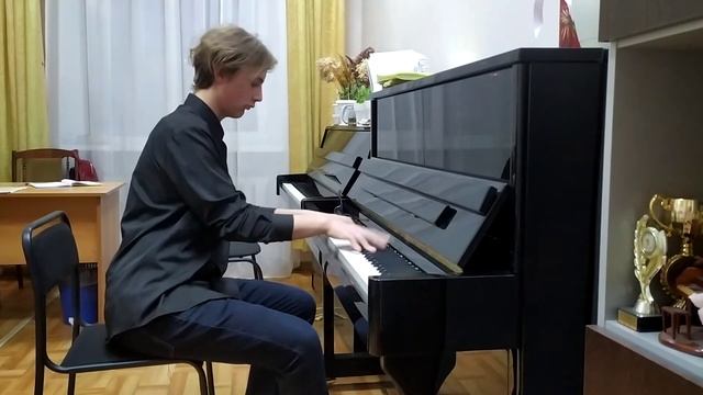 Дылдин Виктор.А Кобылянский.Октавный этюд c moll смотреть онлайн