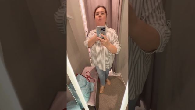 🎊🎊🎊 Примеряю рубашку от Gerry Weber для plus size girl 👚👚👚 смотреть онлайн