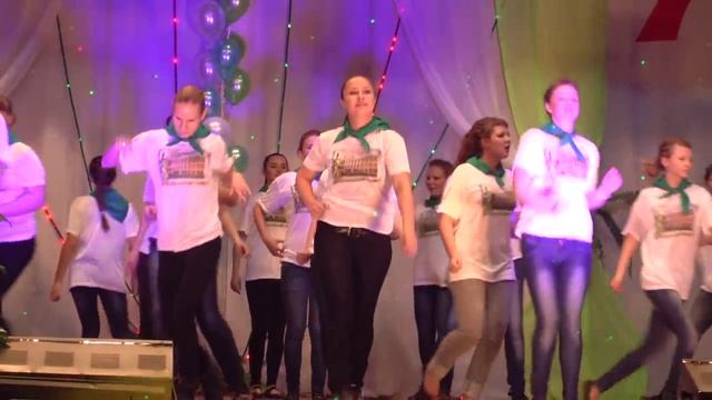 Юбилей школы №10. Флешмоб смотреть онлайн