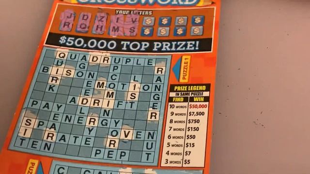 NEW JERSEY LOTTERY SUPER CROSSWORD смотреть онлайн