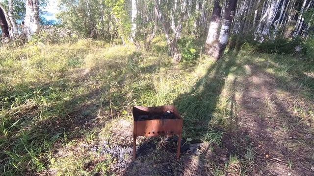 Ловля леща на фидер, поохотился за хищникам на оз .Зюраткуль с ночевкой, жарим шашлычок Часть 1 смотреть онлайн