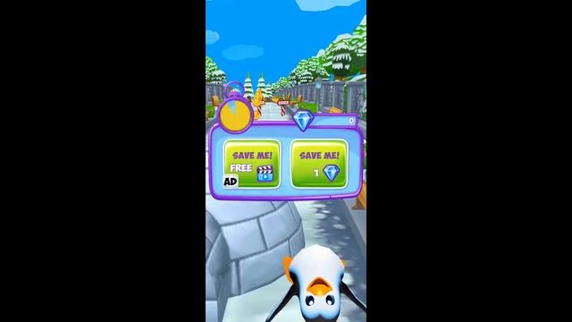 Penguin Run Action Game смотреть онлайн