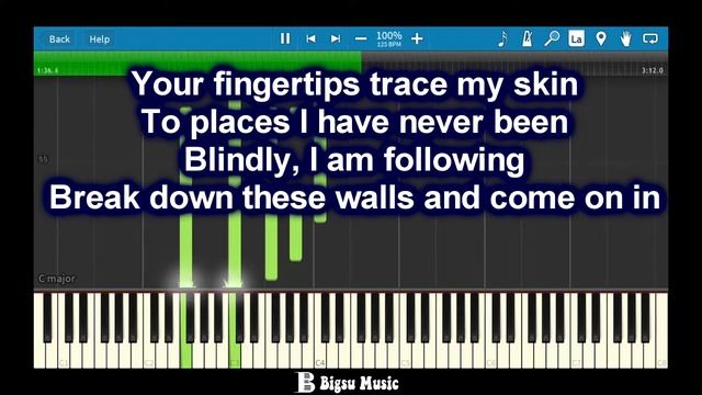 Wolves (Piano | Lower Female key | Lyrics) Selena Gomez, Marshmello смотреть онлайн