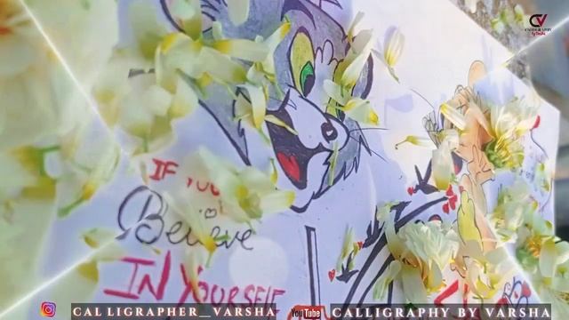 Varsha name design || Tom & jerry Sketch 2020 || Varsha Name calligraphy by varsha смотреть онлайн