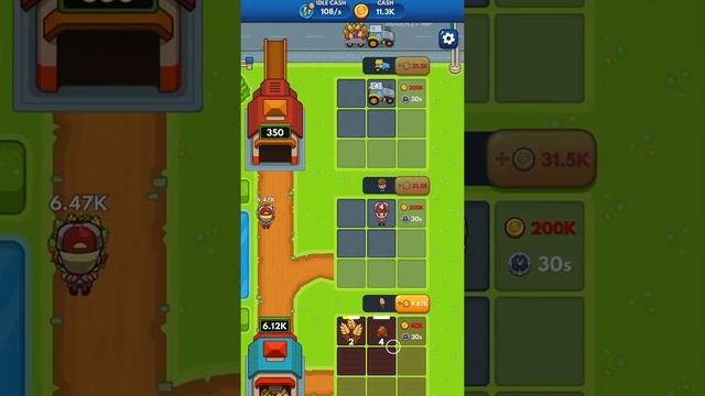 Idle Farm Tycoon - Merge Game - Gameplay IOS & Android смотреть онлайн