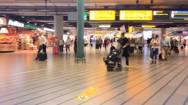 Схипхолл Schiphol Amsterdam Niderlands смотреть онлайн
