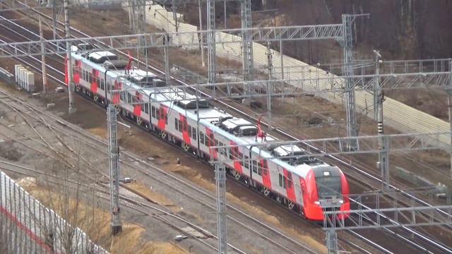Электропоезд ЭС2ГП-017 "Ласточка-Премиум" №838 "Москва - Иваново" смотреть онлайн