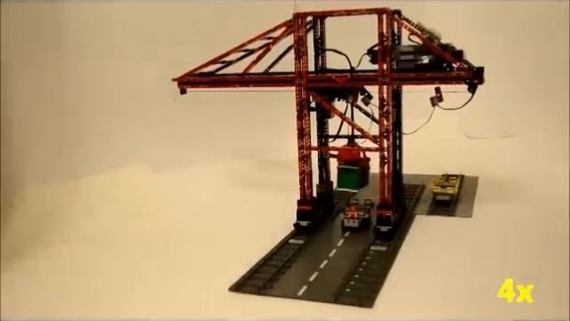 LEGO Technic Harbour Crane смотреть онлайн