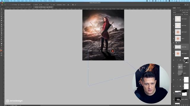 Guide to Create a Fantasy Composite with Photoshop смотреть онлайн