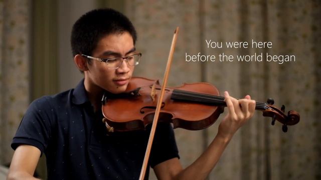 Above All (violin cover) | Andrew Camagay смотреть онлайн