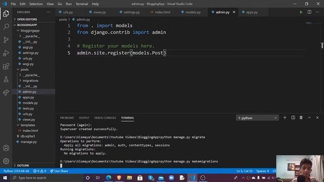 Django Beginners' Tutorial | Build A Blogging Application смотреть онлайн
