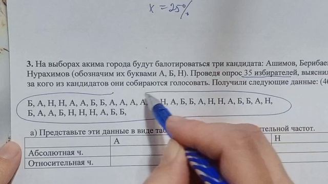Сор3.Алгебра 7класс.2 четверть. Элементы статистики. смотреть онлайн