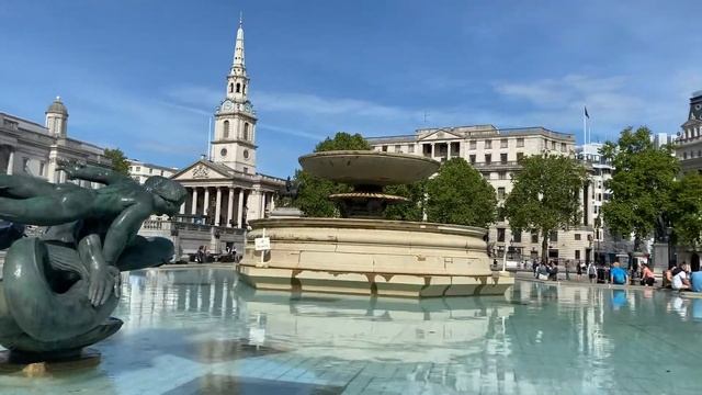 London walk | Trafalgar Square | Central London In 2020 смотреть онлайн