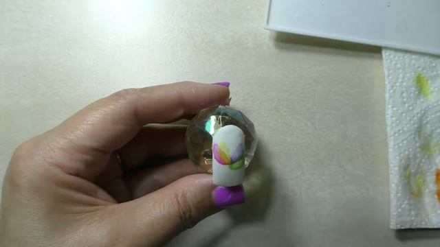 #Акварель #nails / мастер-класс "фантазийный цветок" смотреть онлайн