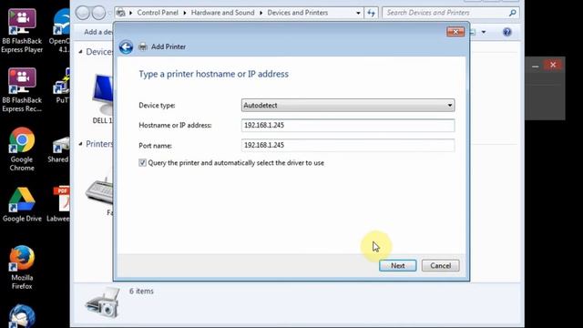 Installing a TCP/IP Printer Port смотреть онлайн