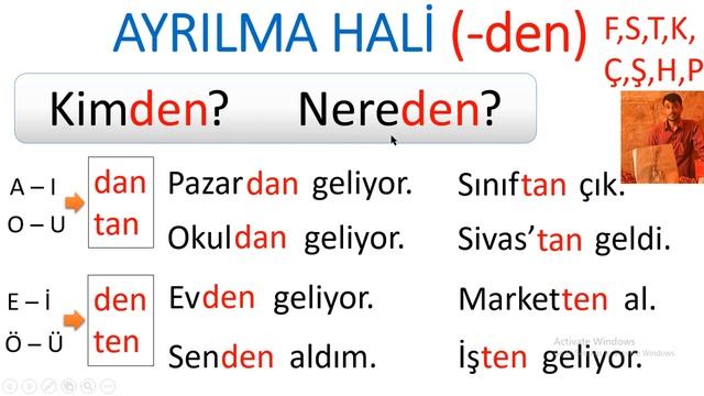 Learn Turkish Lesson 50, Separation and Dative Suffix, Ayrılma ve Yönelme Hali смотреть онлайн