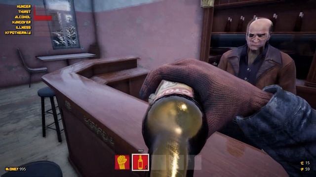 Trans Siberian Railway Simulator - short visit to the bar смотреть онлайн