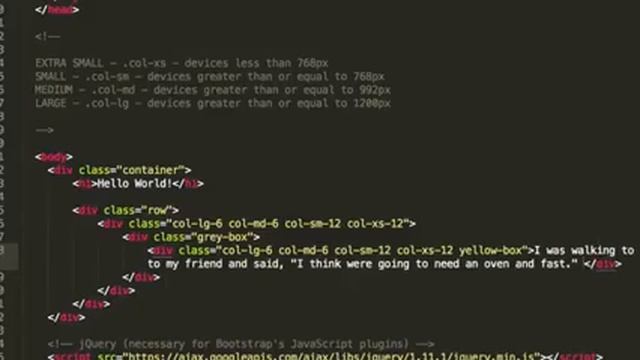 Bootstrap 3 Tutorial 9 Columns Within Columns смотреть онлайн