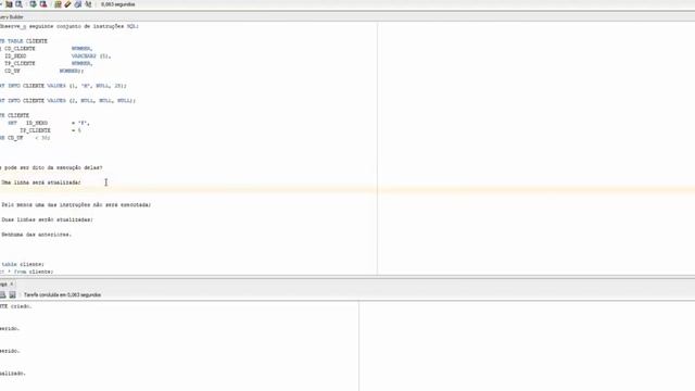 Oracle 1Z0-071 - Aplicando INSERT +Questão UPDATE 20 смотреть онлайн