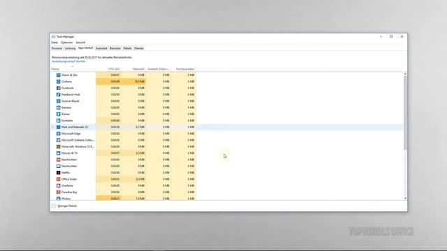 Taskmanager schnell aufrufen / Prozesse anzeigen / CPU Leistung (Windows 10) смотреть онлайн
