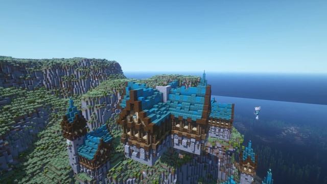 (20 Hours Minecraft Timelapse) Village Island смотреть онлайн