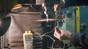 Визуализация терморазделения  вихревых течений