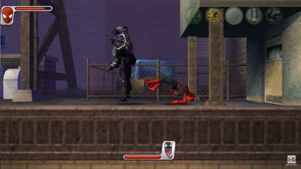 Spider-Man: Web of Shadows PSP Gameplay HD