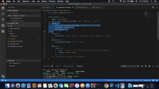 How to write webpack config file смотреть онлайн