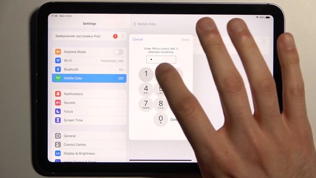How to Remove SIM Card PIN Code from iPad mini (2021) - Deactivate PIN Protection смотреть онлайн