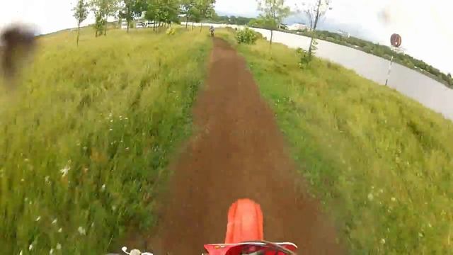 Мотокросс - Тренировка - Дубна 22.07.2012 смотреть онлайн