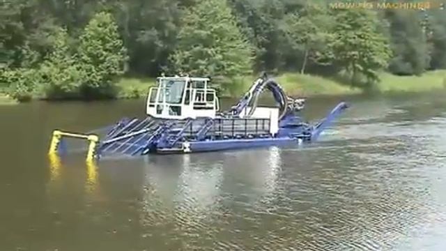 Уборочная машина для водоемов от растений BERKY 6550-6570 смотреть онлайн