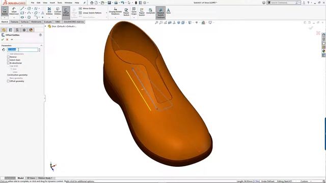 How to Sketch on Curved Surfaces in SOLIDWORKS (Project Curve) смотреть онлайн