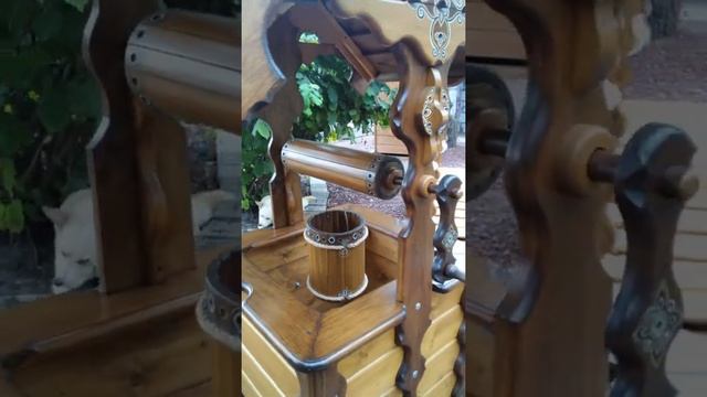 Колодец декоративный. смотреть онлайн