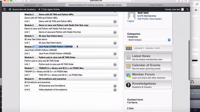 Learn this advance Interactive Brokers API workshop in Python C and Java смотреть онлайн